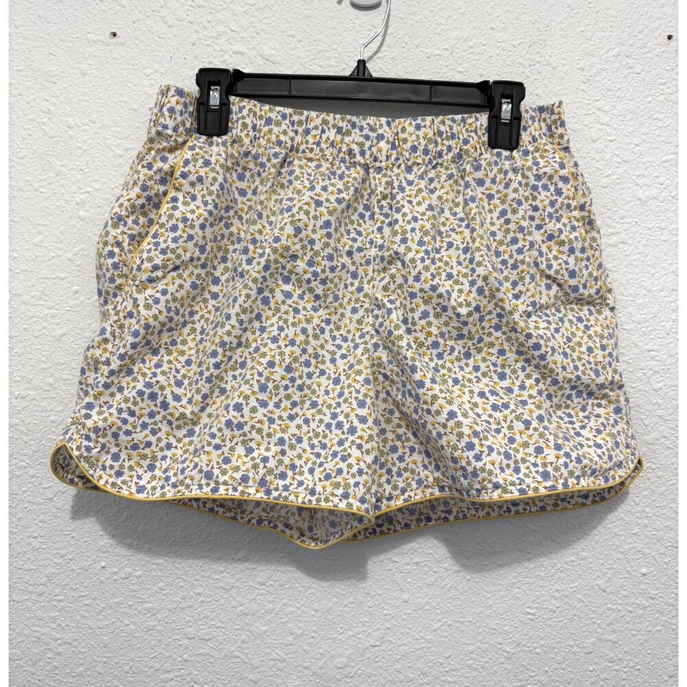 Draper James x Lands End Floral Shorts Medium Cotton Boxers Fairy Cottage